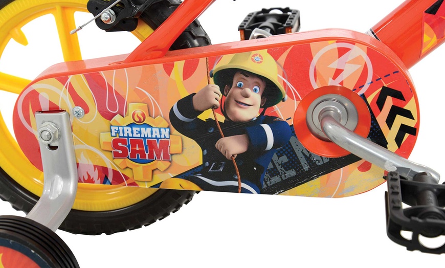 Fireman sam shop 12 inch bike