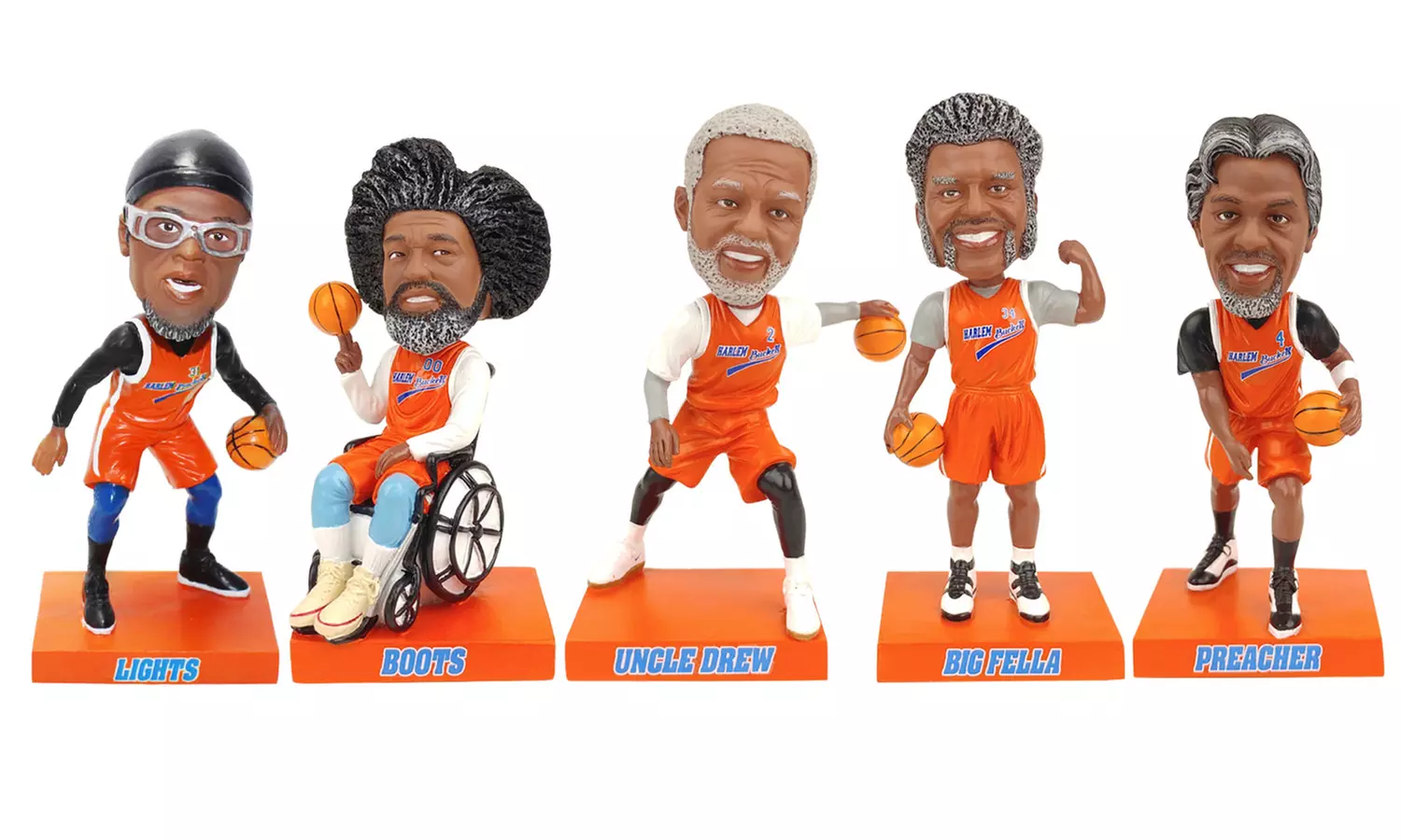 Officially Licensed Uncle Drew Movie Bobblehead Set (5-Piece) - Primary Image