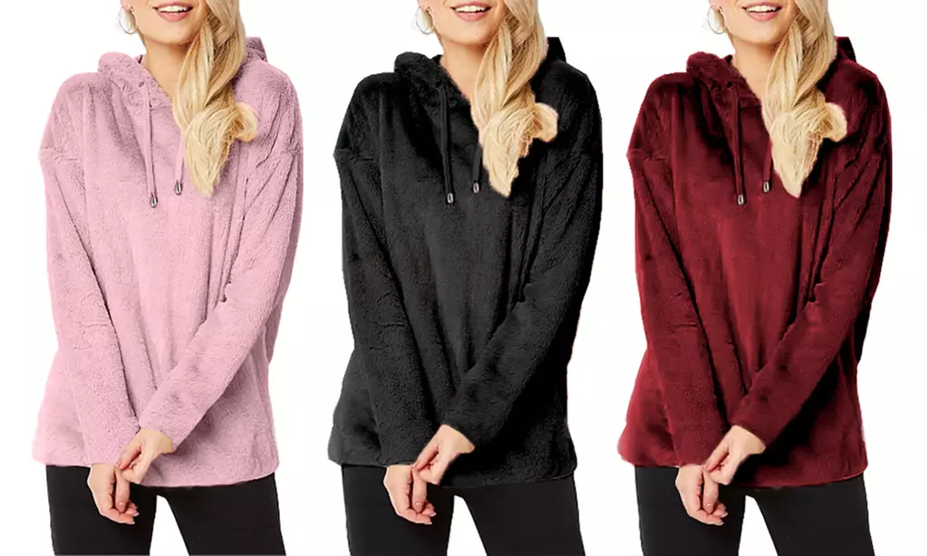 Pull à capuche femme, coloris au choix - Primary Image