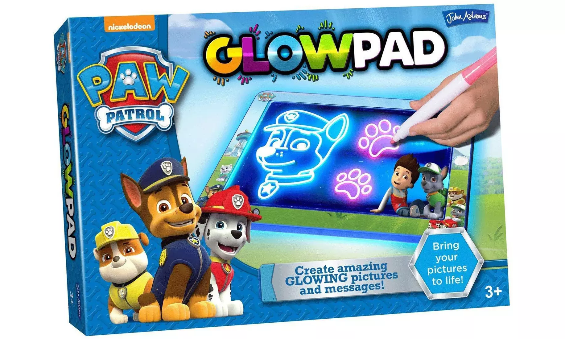 Tablette de dessin lumineuse Glow Pad Pat Patrouille - Primary Image