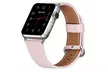 Waloo Genuine Leather and Stainless Steel Buckle Apple Watch Band - Second Medium