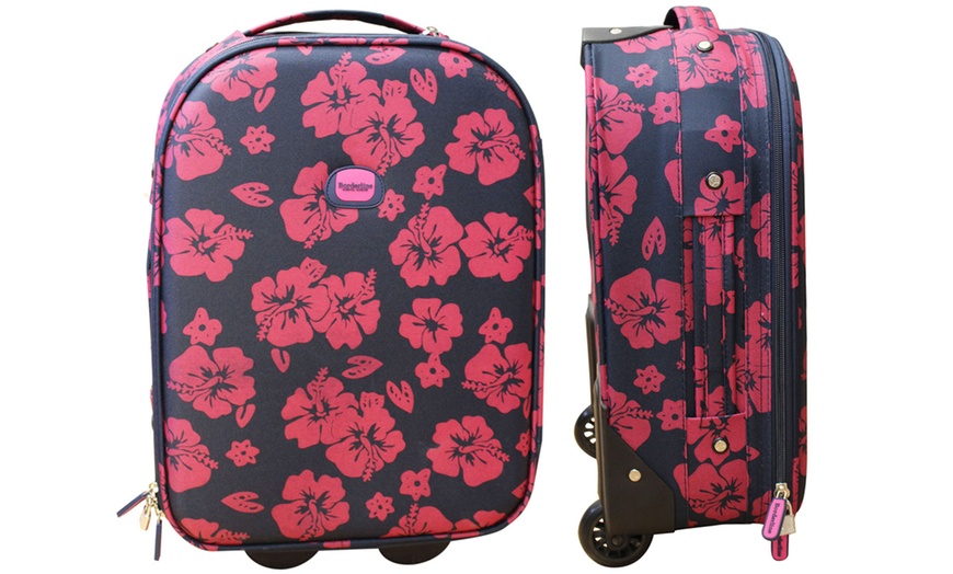 Image 3: Five Soft Shell Suitcases