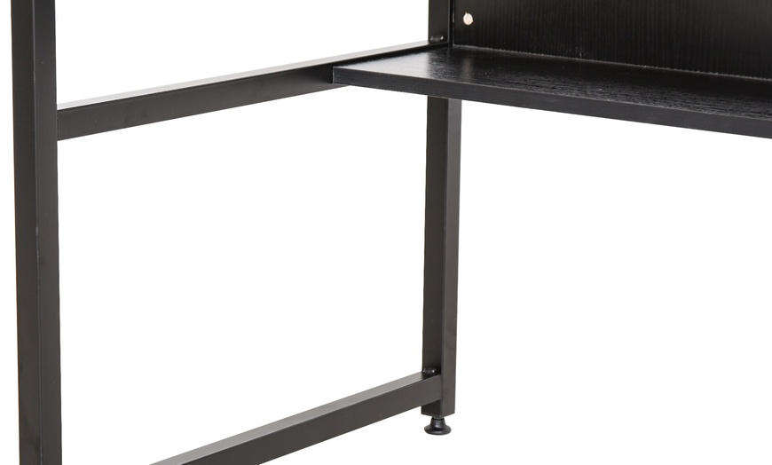 Image 6: HomCom Sturdy Desk