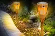 Solar-Powered Bamboo Tiki Torch (1-, 2-, or 4-Pack) - Second Medium