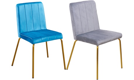 Set 2 sedie Liberty Velluto disponibili in 2 colori