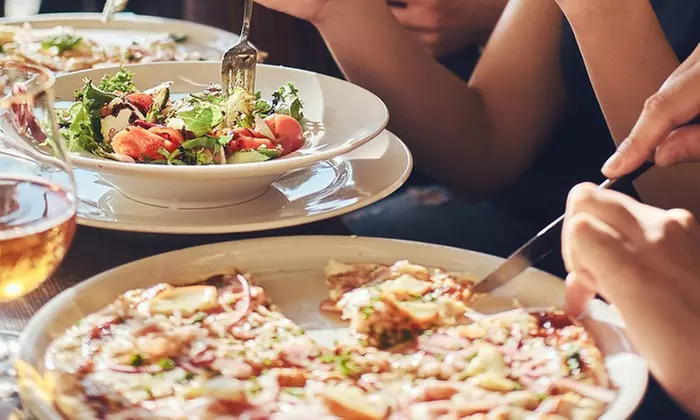 Menú italiano de pasta o pizza para 2 o 4 personas