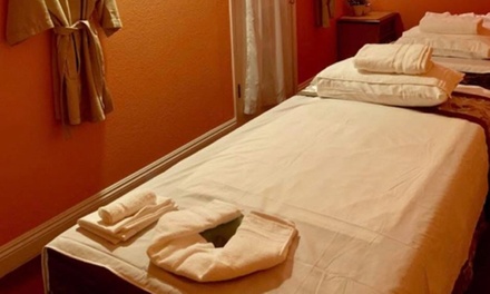 45-Minute Deep Tissue Massage with Body Scrub or CBD Relief Gel - V SPA