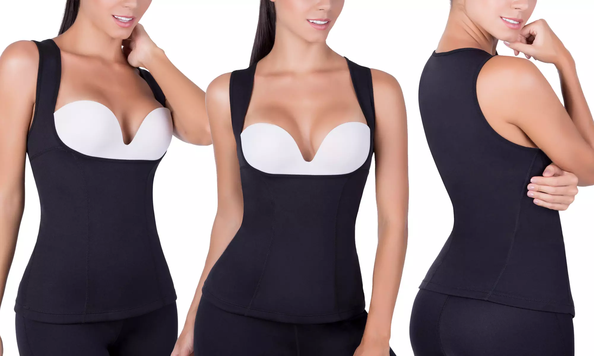 Women’s Waist-Trimmer Slimming Shirt with Plus Size - Image 4
