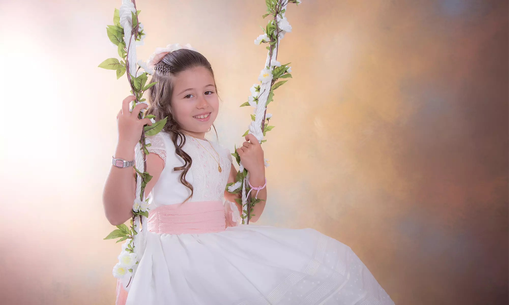 Sesión de fotos para Comunión