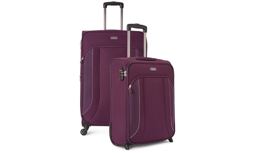 Image 19: Antler Three-Piece Suitcase Set