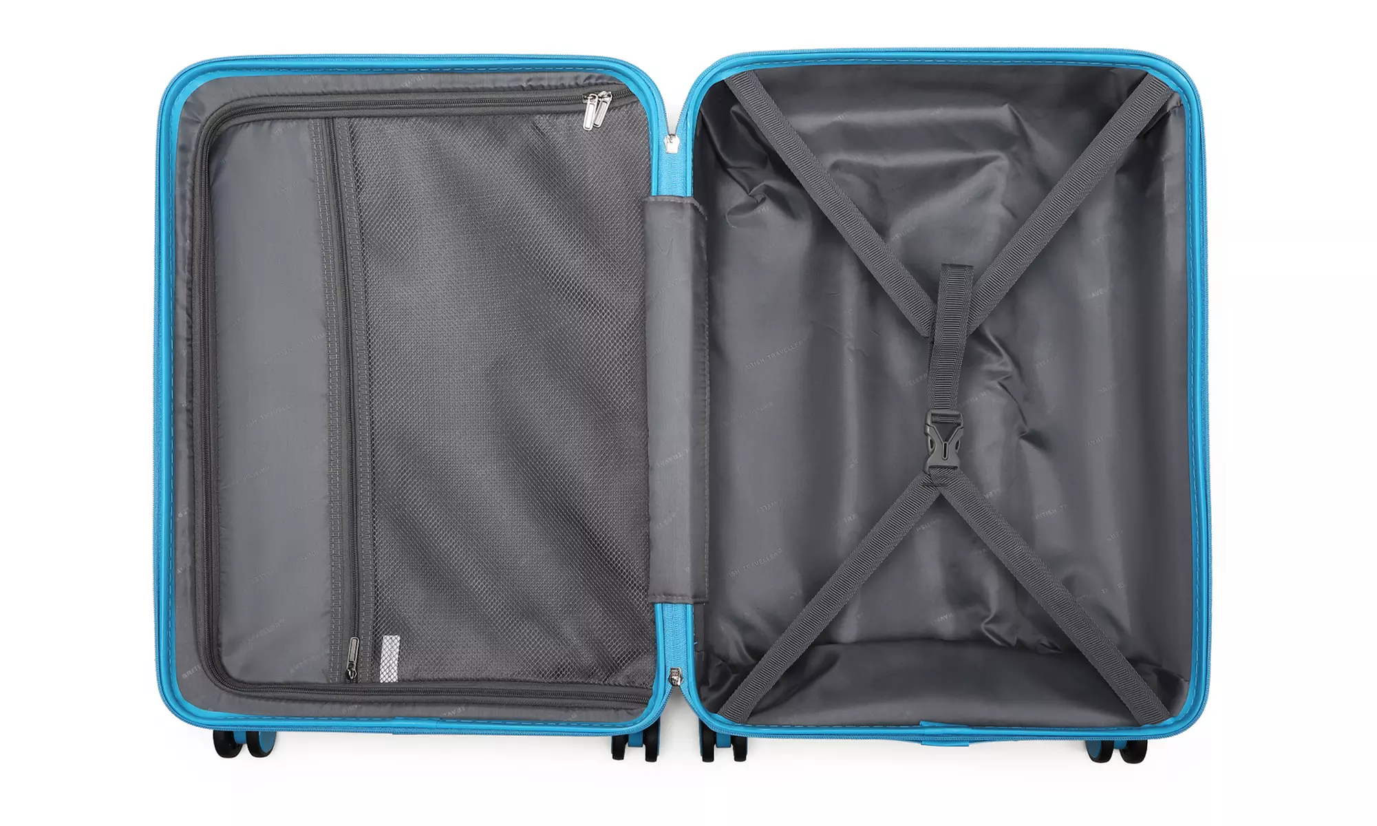 Valise en ABS et polycarbonate avec design élégant en losange