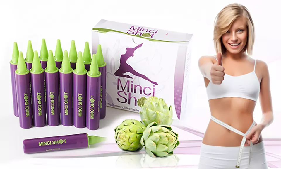 14, 28, 56, 112, 224 ou 336 Mincishot artichaut visant la perte de poids et la détox - Primary Image