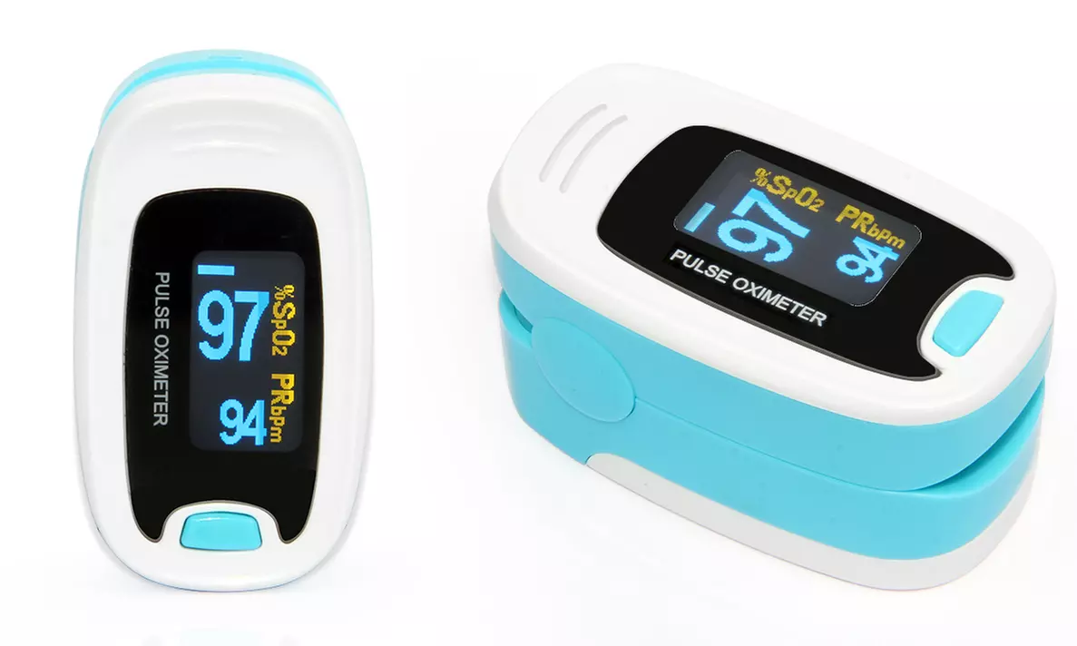 OLED Pulse Rate and SpO2 Fingertip Monitor - Primary Image
