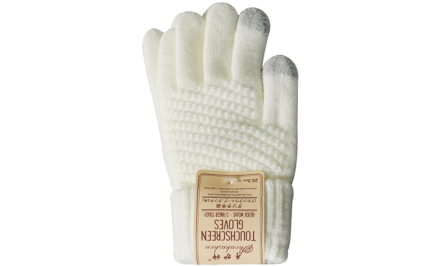 Image 10: 1 ou 2 paires de gants pour écran tactile