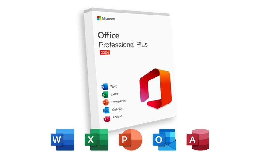 Image 1: New Microsoft Office Professional Plus 2024 Software for Windows