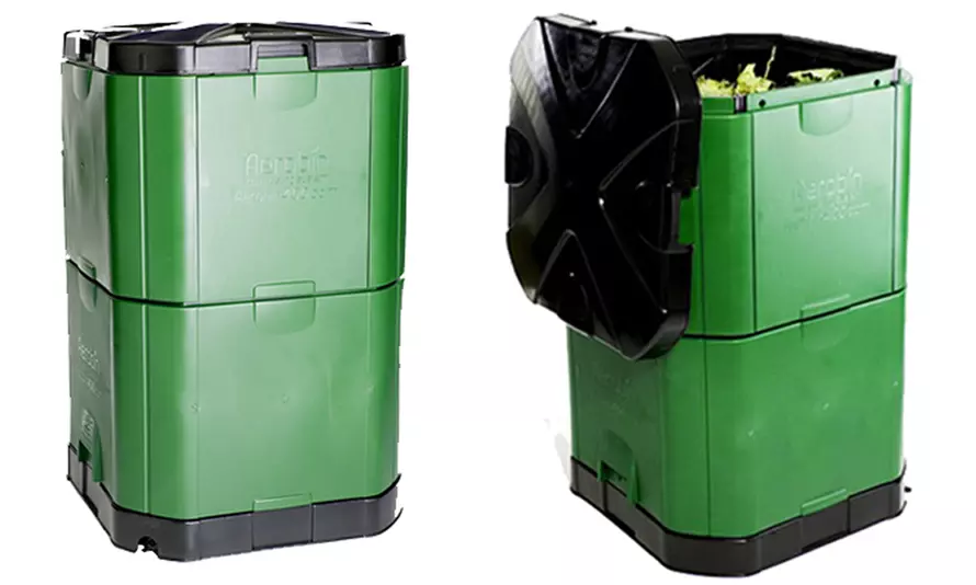 Aerobin 400 Insulated 113 Gallon Composter and Self-Aeration System - Primary Image