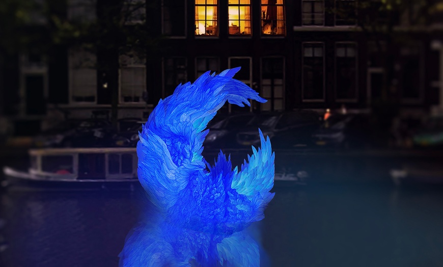 Image 8: Verken de verlichte grachten: rondvaart Amsterdam Light Festival