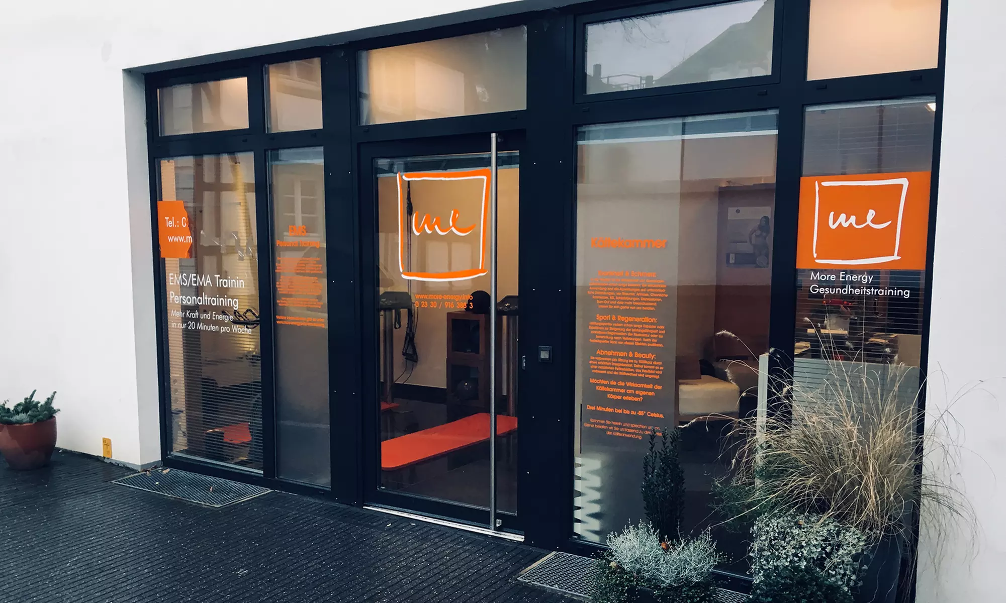 Kältekammer-Behandlung