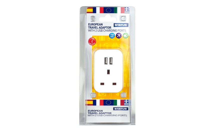 Image 4: Status European Travel Adaptor