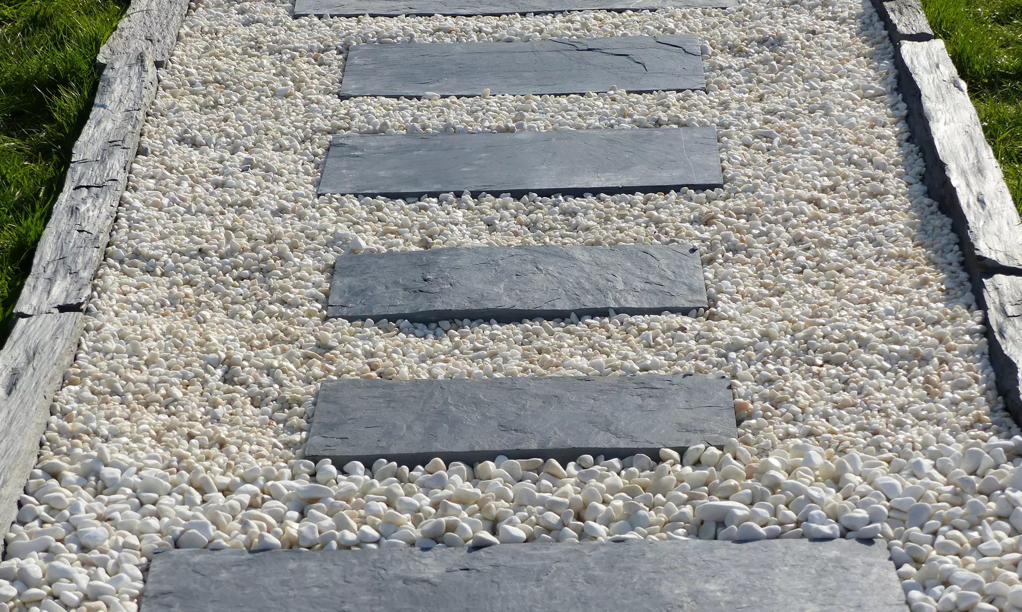 Pack Rechteckige Trittsteine 60x30