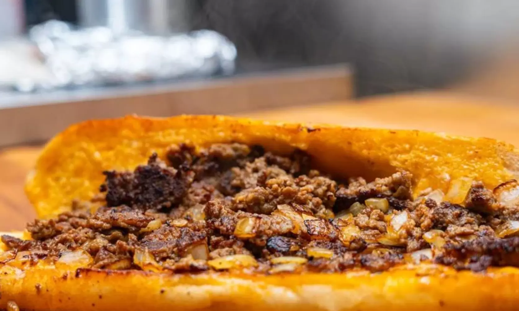 Traditional Cheesesteaks with a Large Fry, Drinks & a Medium Ice Cream