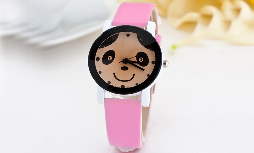 Image 4: Unisex Panda Dial Watch