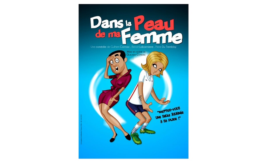 Image 1: "Dans la peau de ma femme" au Théâtre Victoire à Bordeaux