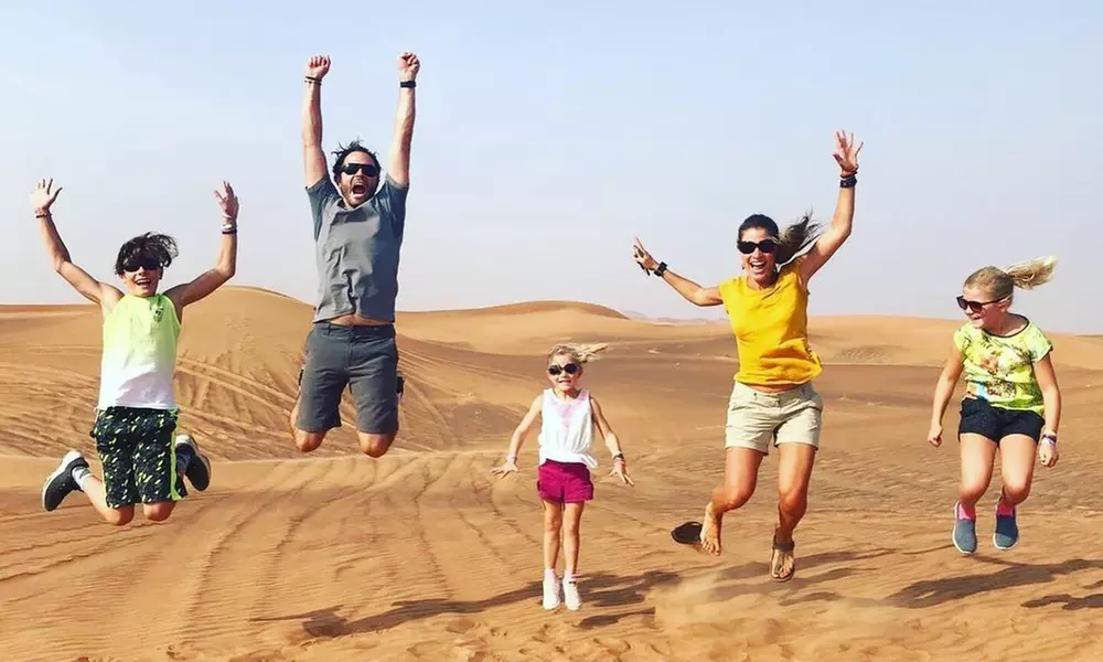 Desert Safari w/ Centralized Van w/ Optional 30-min Quad Bike, & More