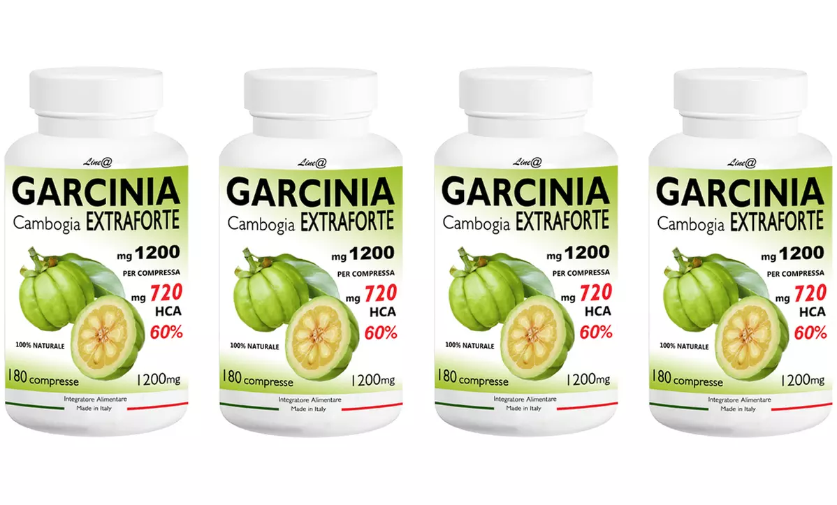 Fino a 720 compresse di Garcinia Cambogia Extraforte Line@diet