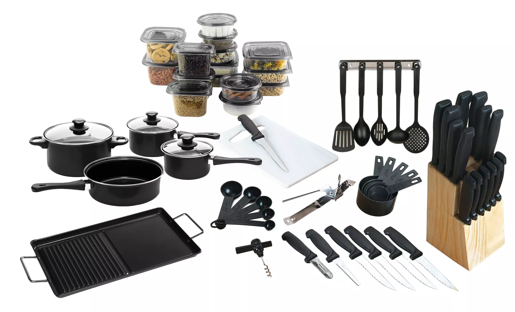 Kitchen and Cookware Starter Set (79-Piece) - Primary Image