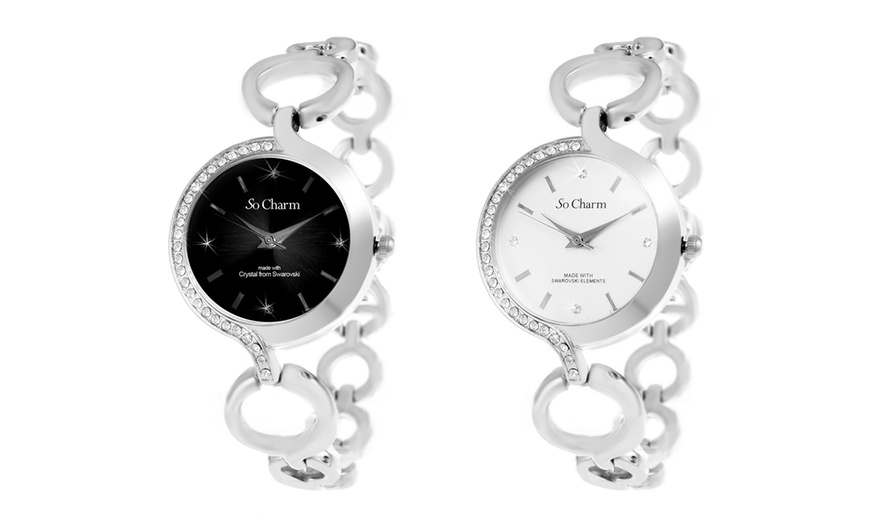 Image 1: Montre So Charm Paris 30 cristaux Swarovski®