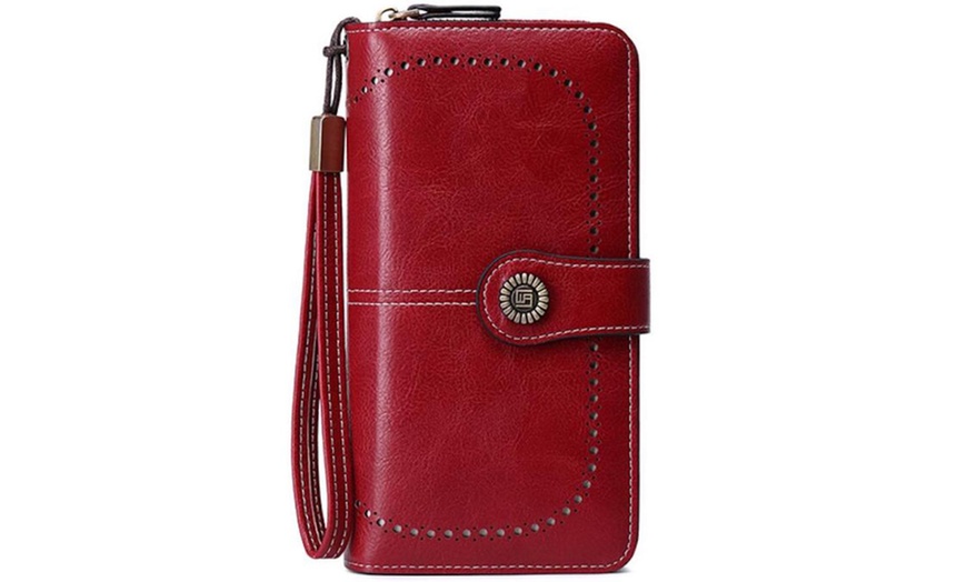 Image 10: RFID-Blocking Wallet for Women 