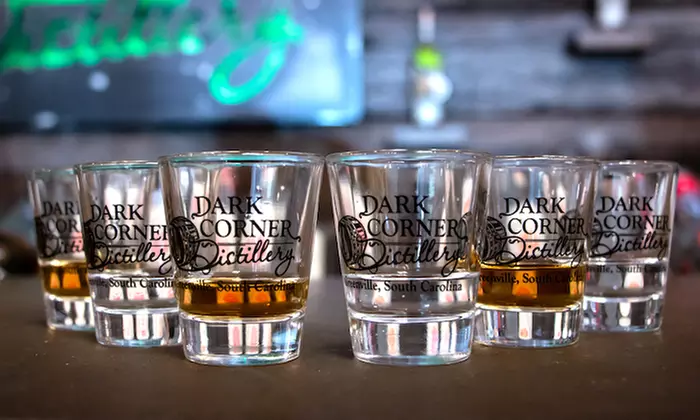 Credit Toward Complimentary Tasting and Shot Glasses for Two or Four at Dark Corner Distillery (Up to 58% Off) - Primary Image
