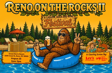 August 22 - 2nd Annual Reno On The Rocks! Unlimited Tasting Festival - Entry for One - Reno On The Rocks Festival