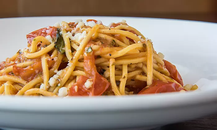 $199 for One Pizza or Primi Pasta Every Day for a Year at Tomasso Trattoria ($5,840 Value) - Primary Image
