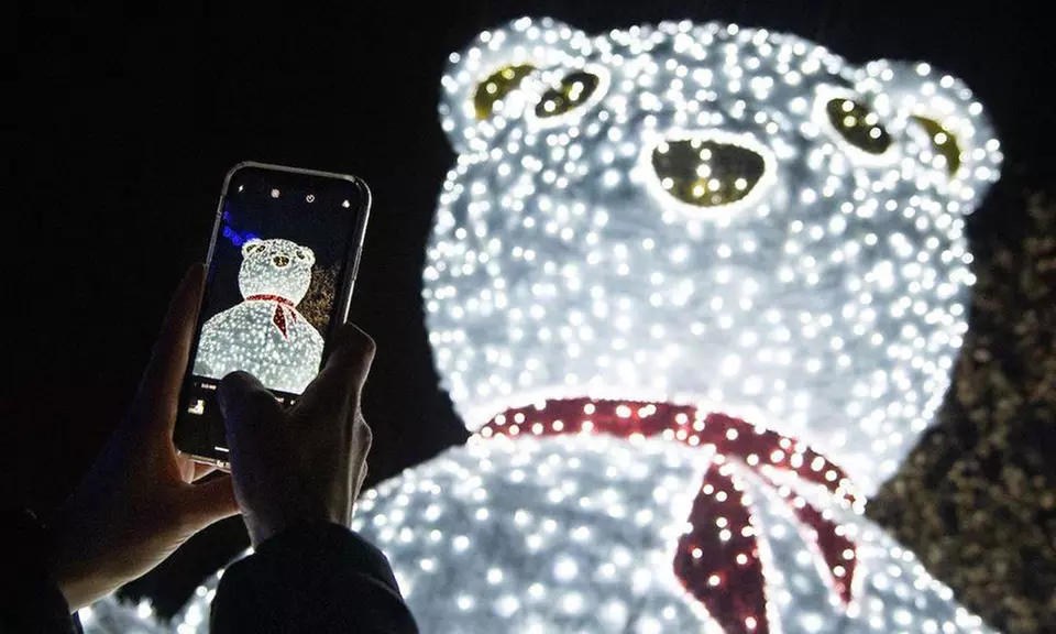 Dazzling Winter City Lights Holiday Experience & Snow-Tubing