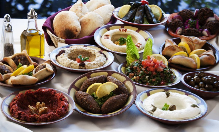 Image 4: Savor Lebanese Delights: 3-Course Dinner with Drinks for 2, 3, or 4