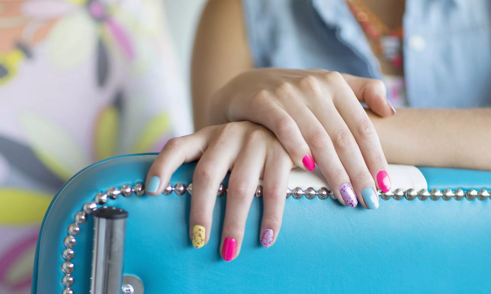 Shellac Manicure and Regular Pedicure for One or Two at Royal Nails Spa (Up to 43% Off) - Primary Image