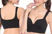 1x, 2x oder 3x Push-Up-BH in Schwarz, Weiß, Beige oder Pink und in der Größe nach Wahl - Second Medium