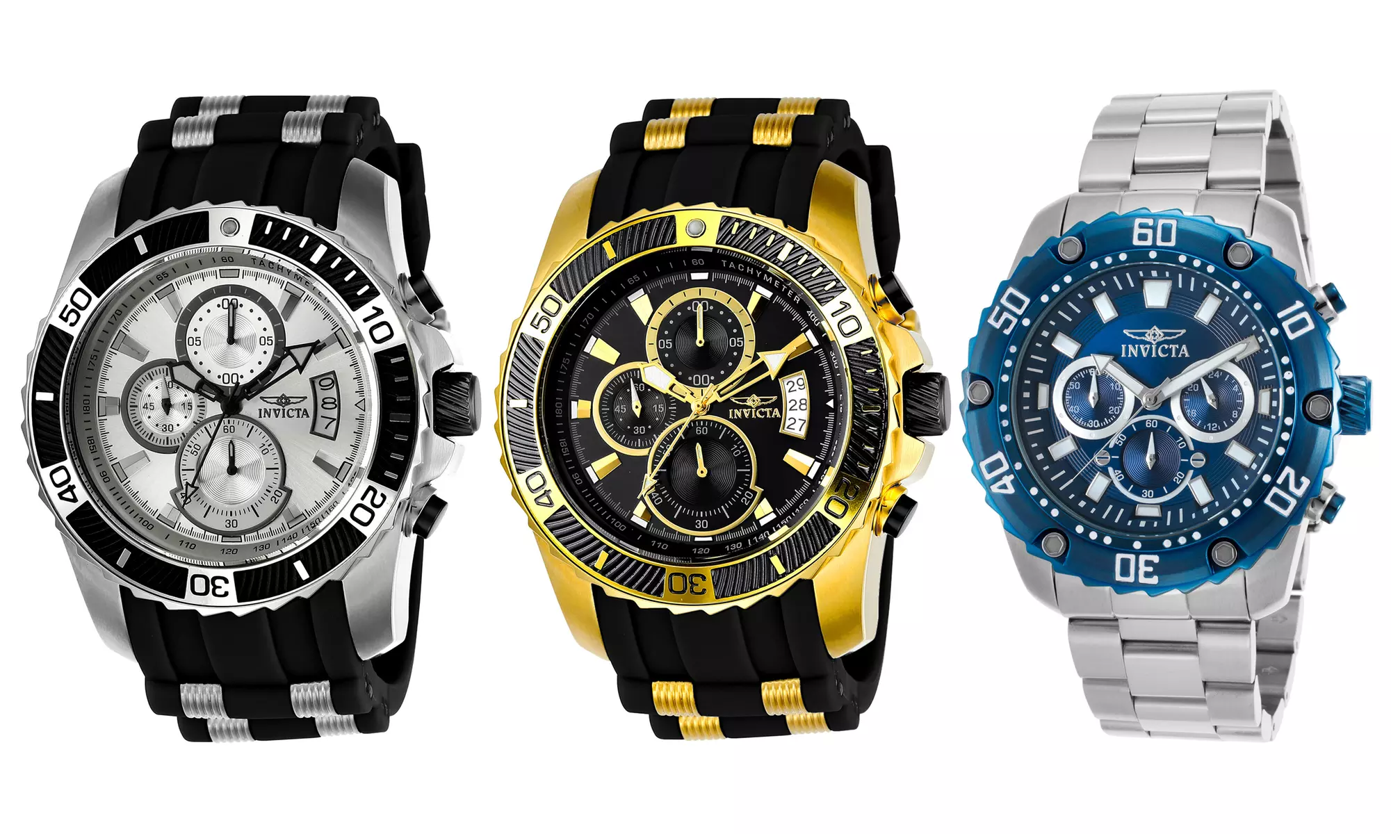 Invicta Men's Aviator and Pro Diver Watches - Primary Image