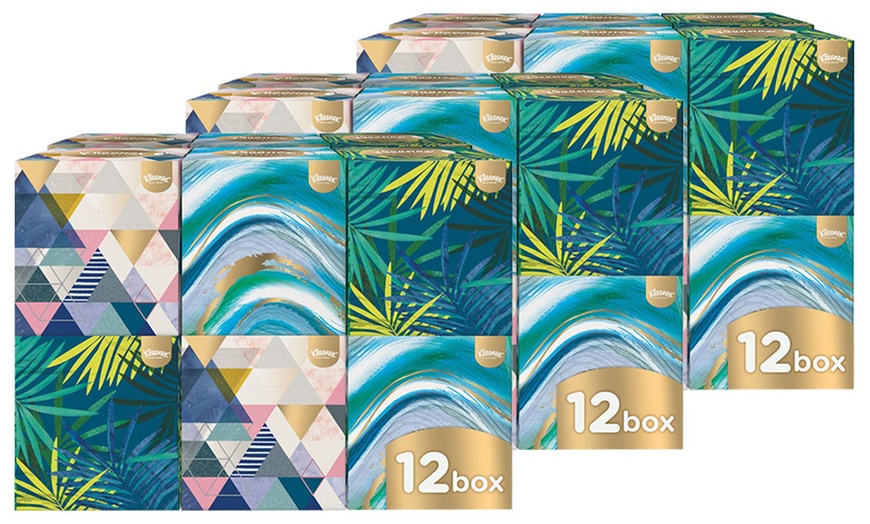 Image 1: Kleenex Collection Cube Tissues