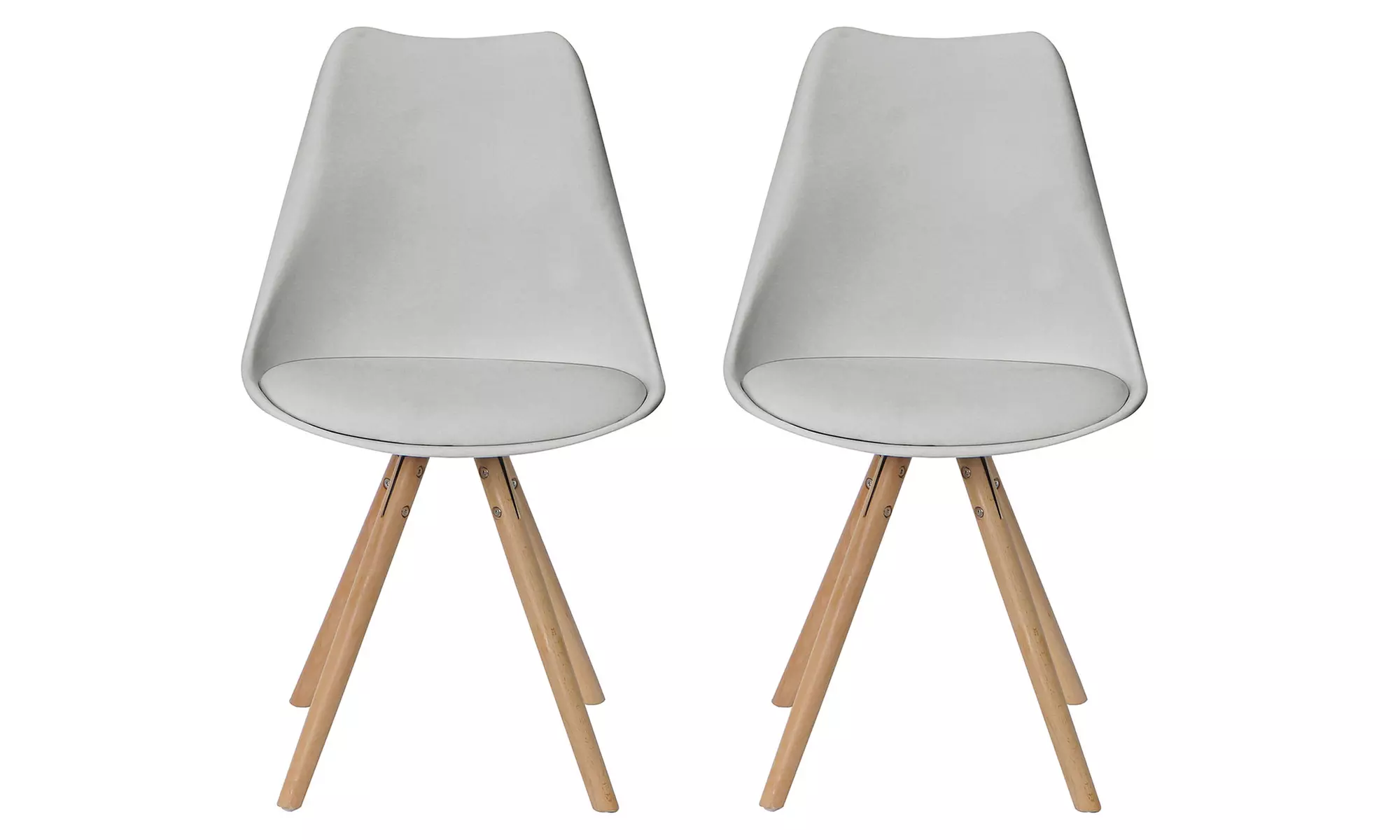 Silla de estilo escandinavo con asiento blando redondo, de Sampur