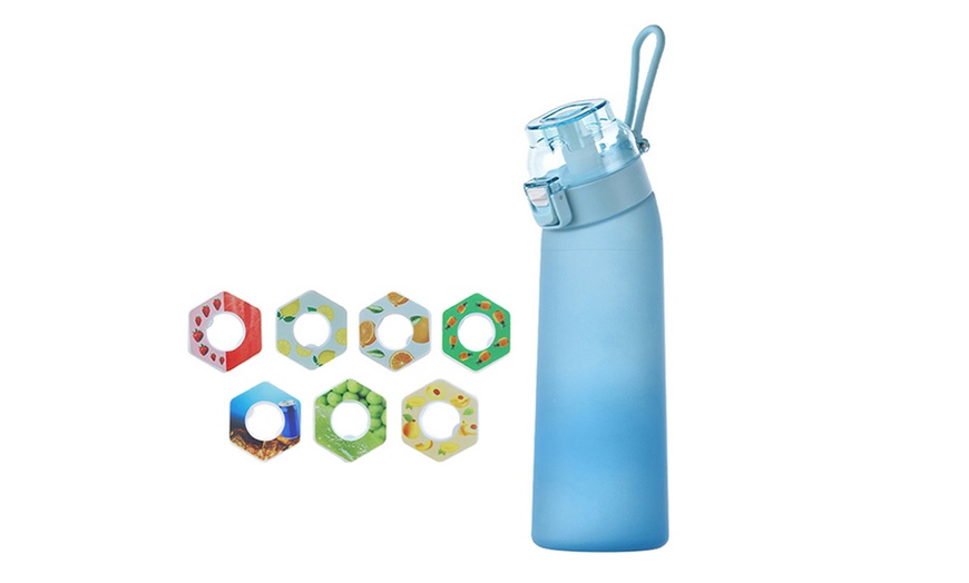 Image 4: 700ml or 1L Water Bottles with Seven Fruit Fragrance Rings