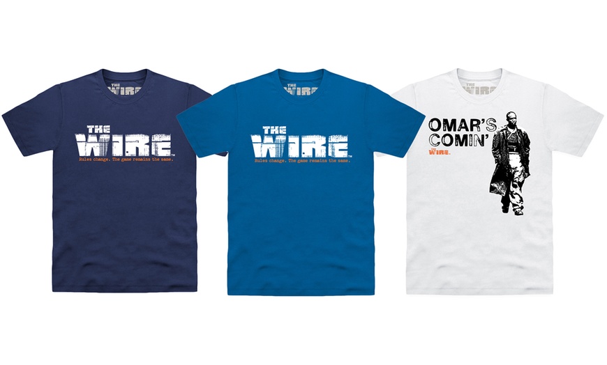 Image 1: Licensed The Wire T-Shirts 