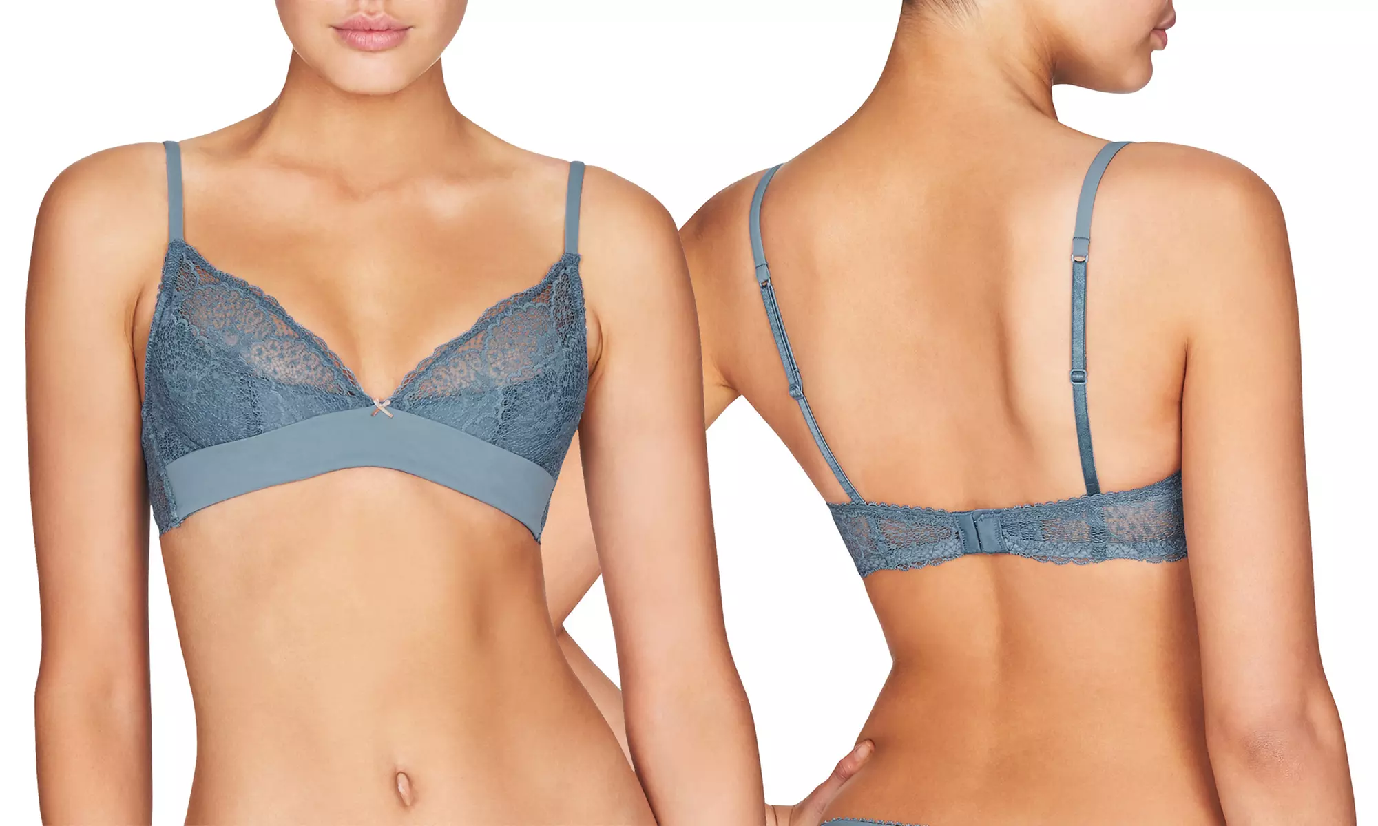 Heidi Klum Intimates Fleur Fantasy Lace 1/4 Pad Bra (Size 36D) - Primary Image