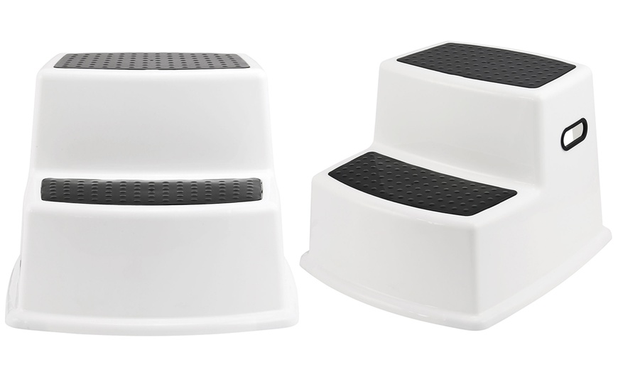 Image 2: Dual Height Step Stool