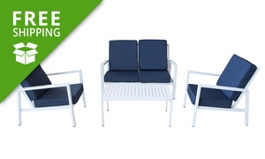  Four-Piece Outdoor Loung... 