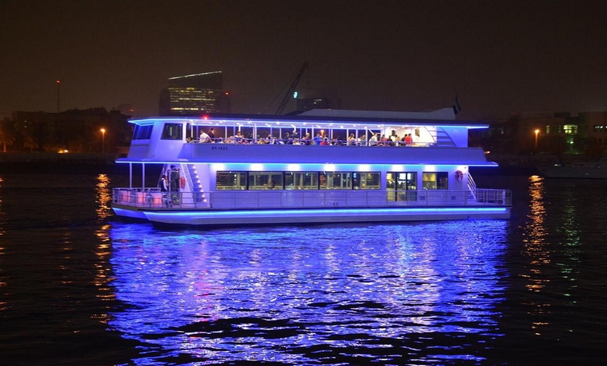 Image 1: Catamaran Cruise in Dubai Marina