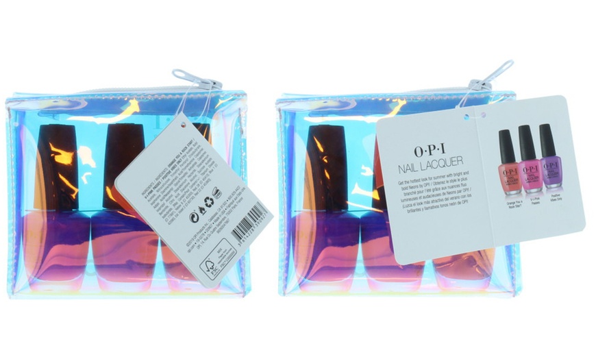 Image 9: OPI Neon Nail Polish Gift Set