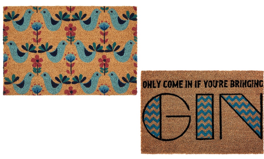 Image 1: Coir Door Mat